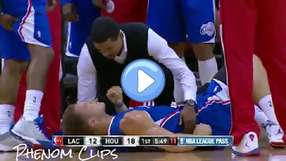 Video thumb: Blake Griffin's Injury | Clippers vs. Rockets | March 29, 2014 | NBA 2013-2014 Season