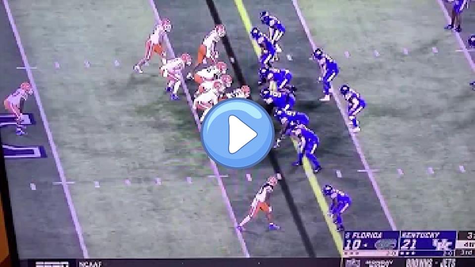 Video thumb: Felipe Franks' Ankle Injury