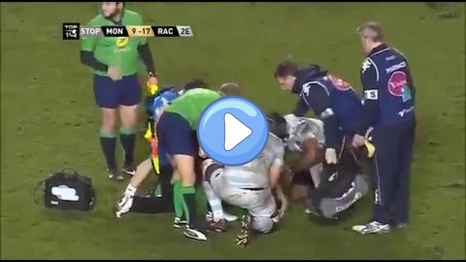 Video thumb: Rugby Referee Suffers Broken Leg