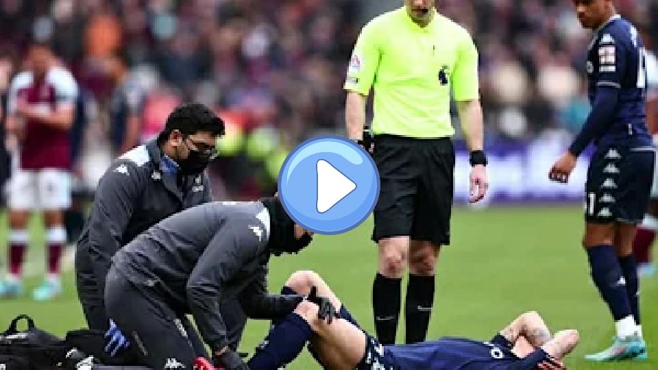 Video thumb: Aston Villa's Lucas Digne Injured Against West Ham United | #WHUAVL