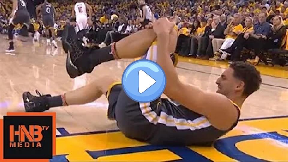 Play video: Klay Thompson Injury / Golden State Warriors vs. Rockets Game 4 Video thumb: Klay Thompson Injury / Golden State Warriors vs. Rockets Game 4