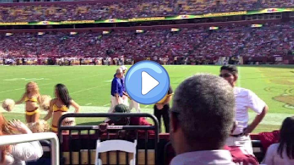 Video thumb: Kevin Kolb Heads to the Locker Room at FedEx