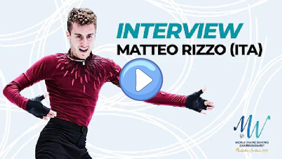 Video thumb: Interview: Matteo Rizzo (ITA) | Montpellier 2022 | #WorldFigureSkatingChampionships