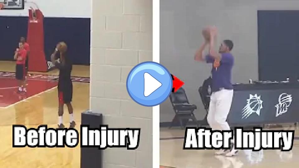 Play video: Bradley Beal's Back Injury Has Critics Comparing His Shooting to Markelle Fultz Video thumb: Bradley Beal's Back Injury Has Critics Comparing His Shooting to Markelle Fultz