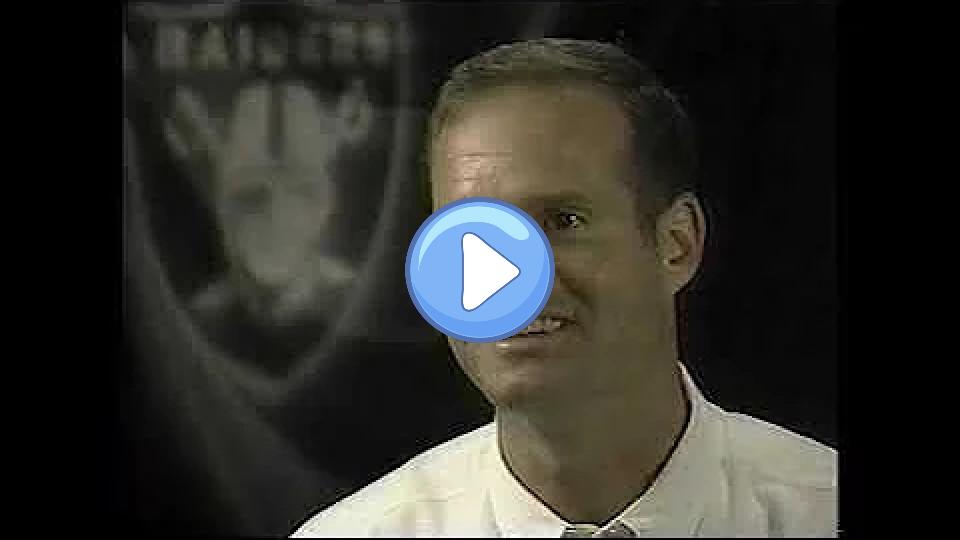 Video thumb: In 1997, the Oakland Raiders, with Jeff George as their quarterback, played a game against the Atlanta Falcons.