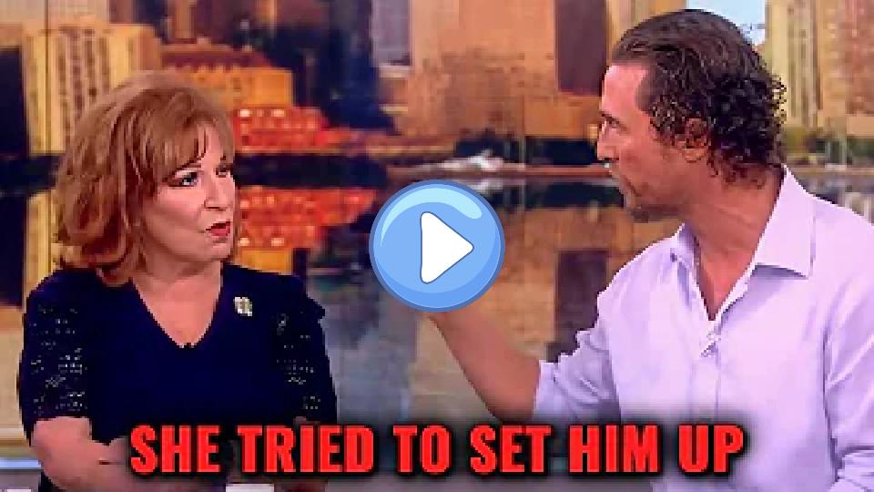 Video thumb: Matthew McConaughey Responds to Joy Behar's Question