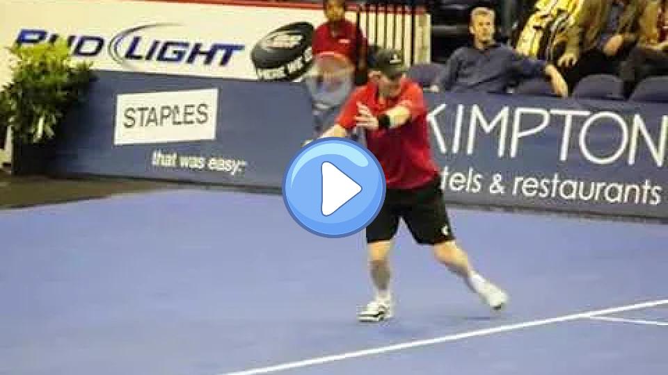 Video thumb: CHAMPIONS SERIES TENNIS 2012 - Jim Courier's Forehand