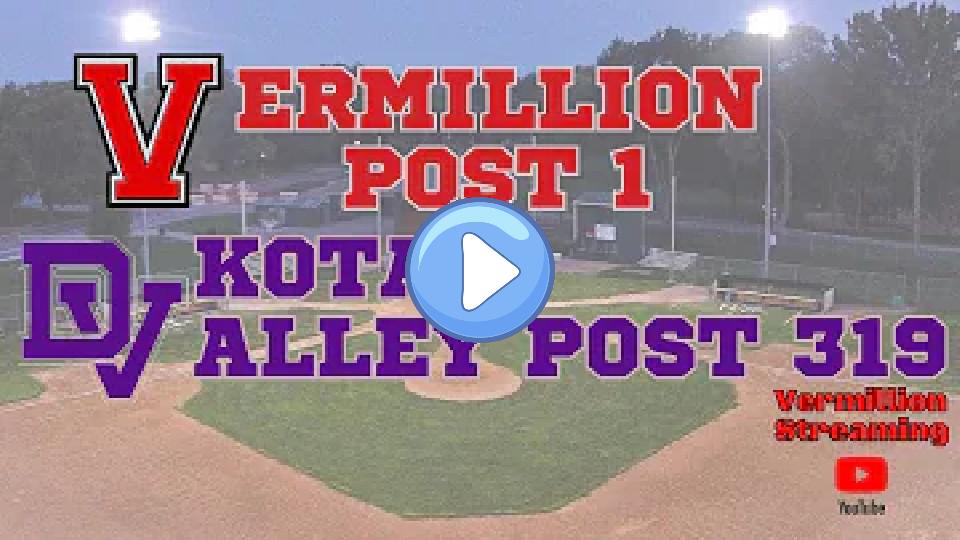 Video thumb: Vermillion Post 1 Baseball vs. Dakota Valley Post 319