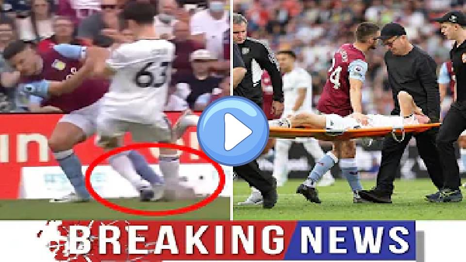 Video thumb: Aston Villa 1-0 Leeds: Fans furious with John McGinn for rough challenge that injured 16-year-old