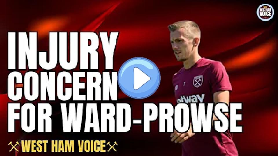 Video thumb: JAMES WARD-PROWSE INJURED DURING WEST HAM TRAINING