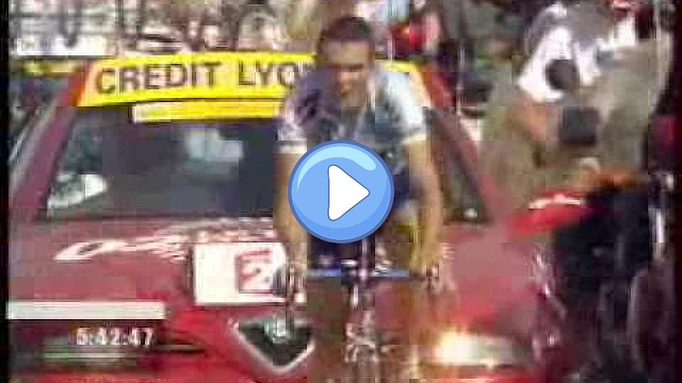 Video thumb: Richard Virenque's victory at Mont Ventoux in the 2002 Tour de France
