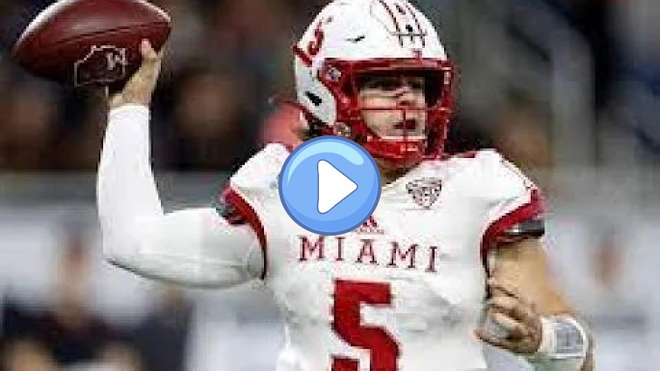 Video thumb: Miami University's quarterback, Brett Gabbert, sustained an injury.