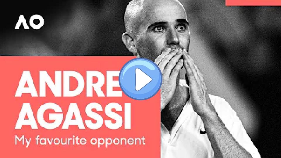 Video thumb: Pat Rafter brought out the best in me - Andre Agassi | AO Flashback