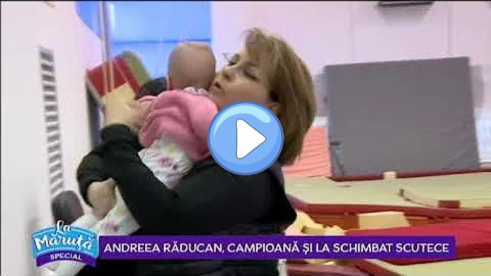 Video thumb: Andreea Răducan, a champion at changing diapers too