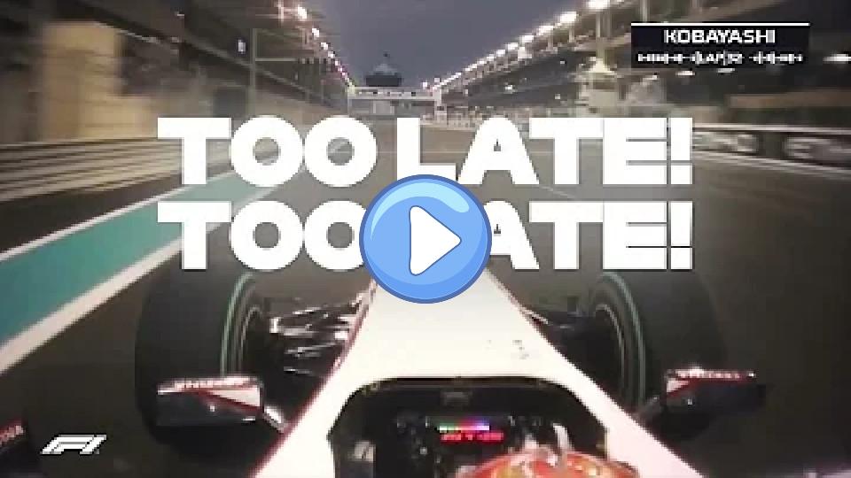 Video thumb: Kamui Kobayashi's intense 