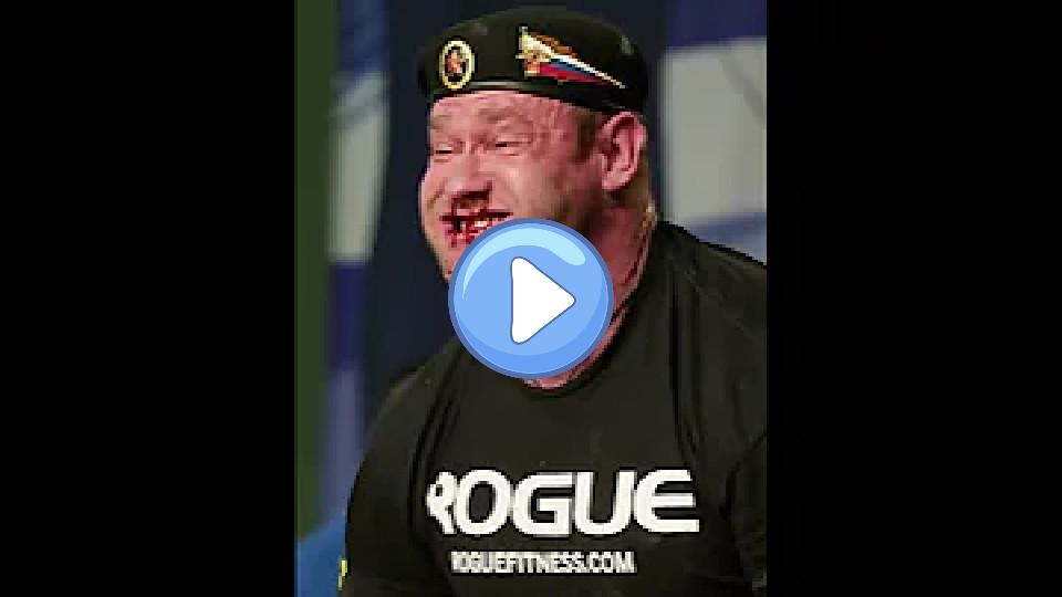 Video thumb: Mikhail Shivlyakov going full tilt in the deadlift.