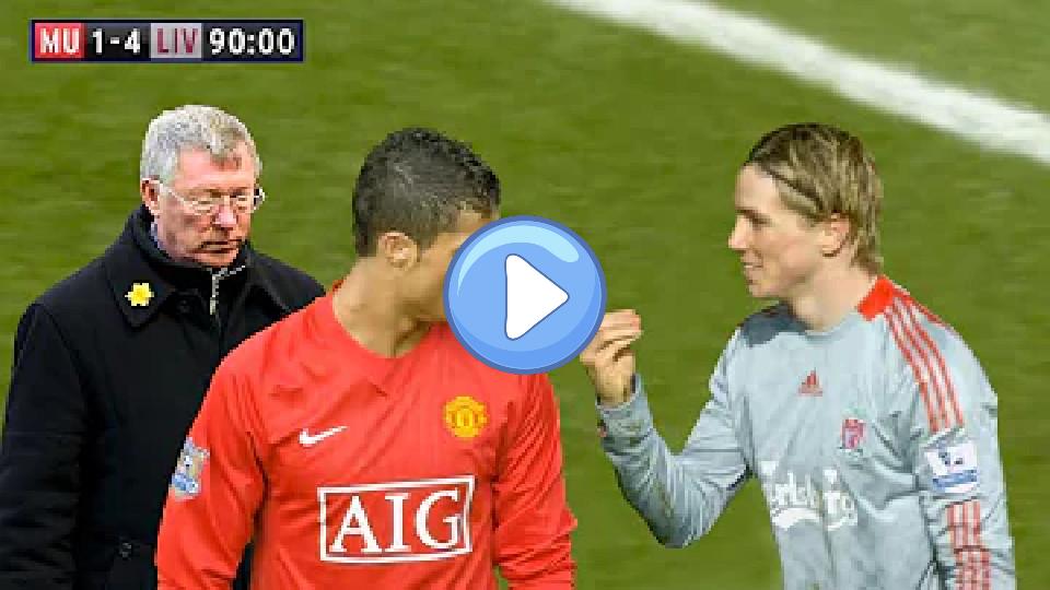 Video thumb: Cristiano Ronaldo and Sir Alex Ferguson will never forget Fernando Torres's performance in this match.