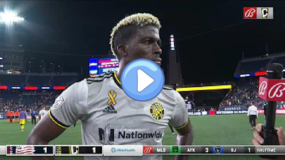 Play video: Gyasi Zardes on Eloy Room: He was in pain towards the end, but he stayed on. Video thumb: Gyasi Zardes on Eloy Room: He was in pain towards the end, but he stayed on.