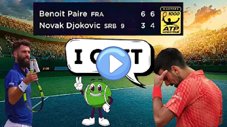 Video thumb: Did Benoit Paire Make Djokovic Quit Tennis?