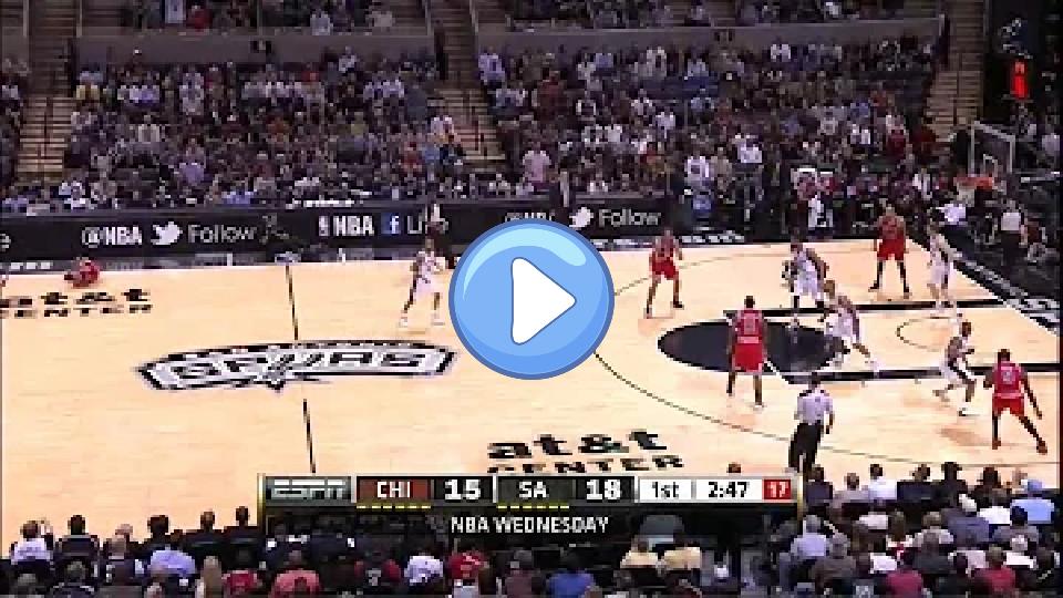 Video thumb: Derrick Rose's Knee Injury vs. San Antonio Spurs in 2012