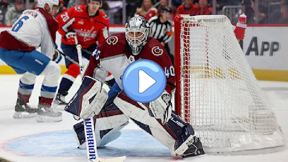 Video thumb: Alexandar Georgiev secures his first shutout with the Colorado Avalanche.
