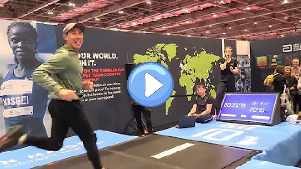 Video thumb: If Kipchoge and Kiptum can do it, so can I. 🤷‍♂️