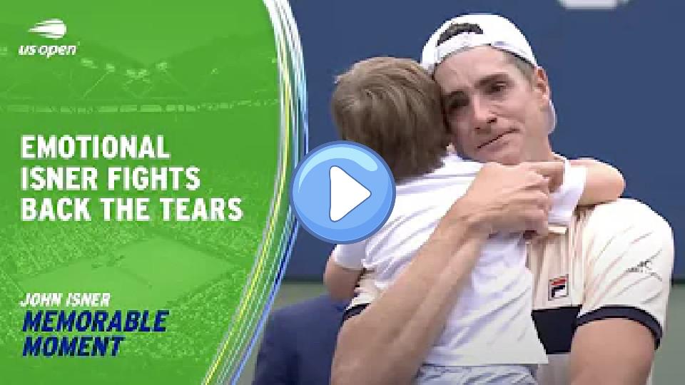 Video thumb: Emotional John Isner Reflects on an Amazing Career | 2023 US Open