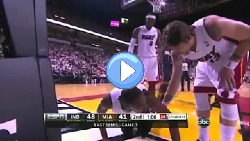 Video thumb: Chris Bosh Injured - Lower Abdominal Strain [Status Unknown for Series]