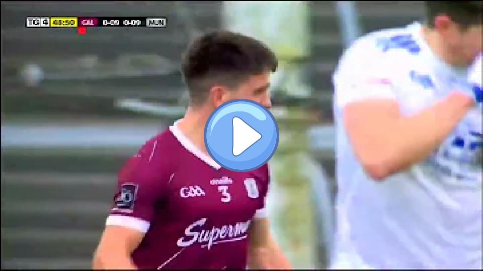 Video thumb: Sean Kelly Point - Galway vs Monaghan - 2023 Football League