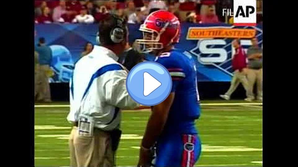 Video thumb: Florida quarterback Tim Tebow suffered a concussion last Saturday against Kentucky.