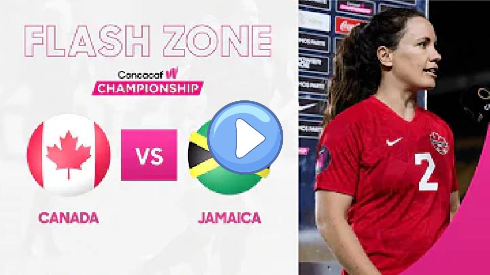 Video thumb: Concacaf Women's Championship 2022 Flash Zone | Allysha Chapman, Canada