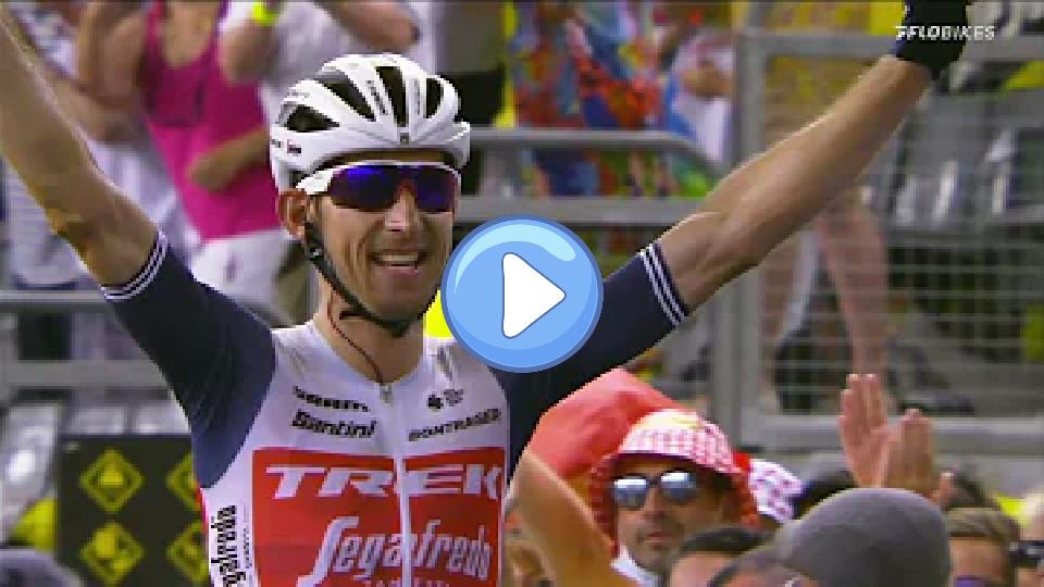 Video thumb: Bauke Mollema Holds Off the Break to Win Stage 14