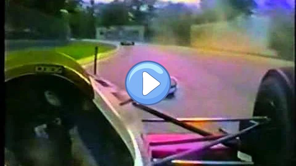 Video thumb: Gerhard Berger's 1989 Accident - Onboard with Warwick