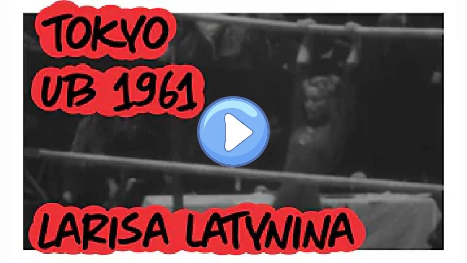 Video thumb: Larisa Latynina - Uneven Bars - Tokyo Gymnastics Competition, 1961