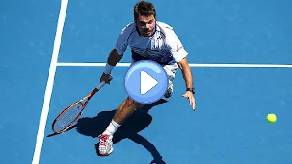 Video thumb: Stan Wawrinka vs. Guillermo Garcia-Lopez Highlights (4th Round) - Australian Open 2015