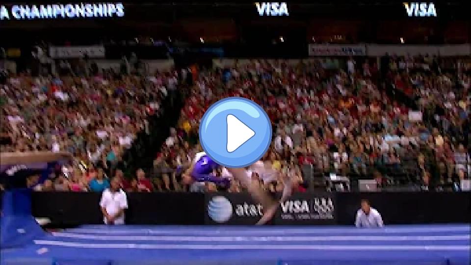 Video thumb: Ivana Hong - Vault - 2009 Visa Championships - Women’s - Day 2