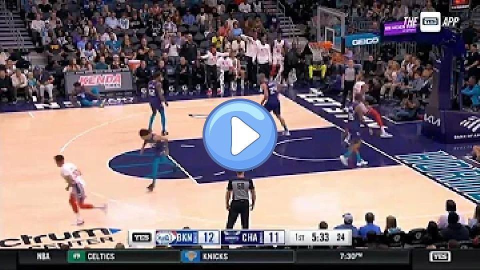 Video thumb: Dennis Smith Jr. Suffers Left Leg Injury Against the Nets, NBA 11/05/22