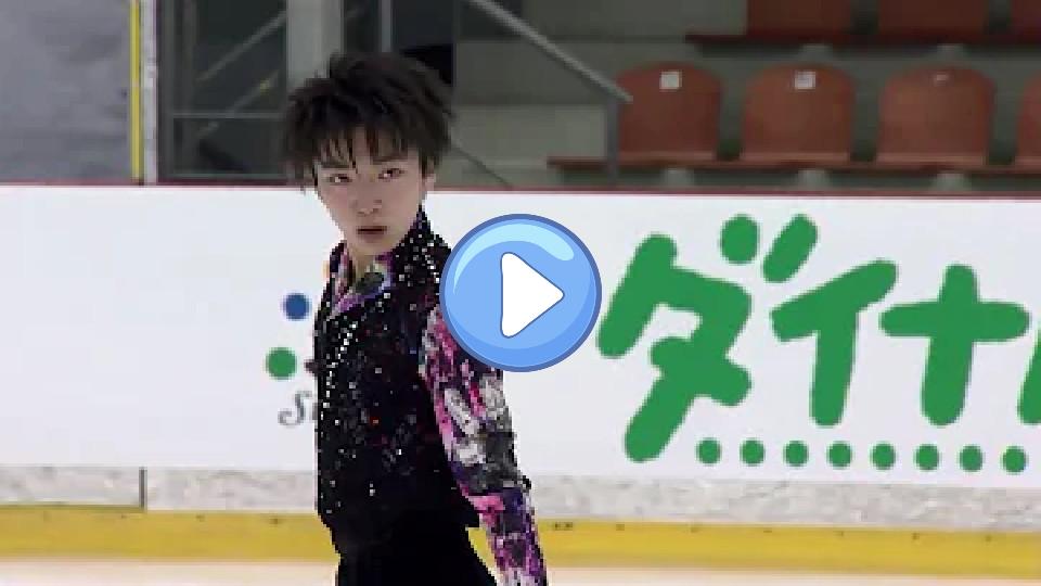 Video thumb: Yuto Kishina JPN | Men's Short Program RIGA 2017