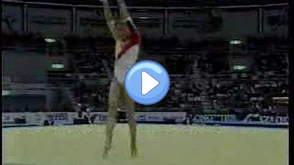 Video thumb: Gina Gogean - 1995 World Championships Event Finals - Floor Exercise