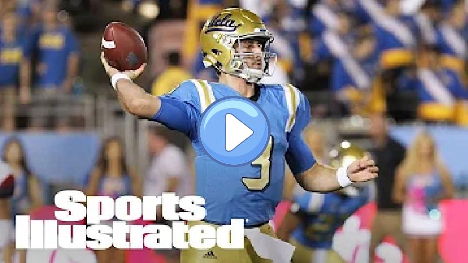 Video thumb: UCLA Quarterback Josh Rosen Out for Season Due to Shoulder Injury | SI Wire | Sports Illustrated