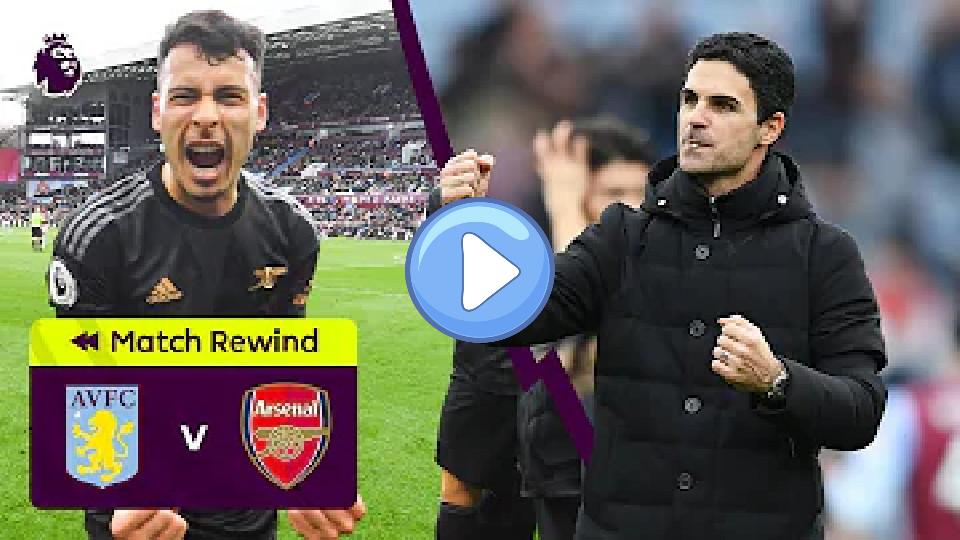 Video thumb: Injury Time Drama & Jorginho Screamer 🚀! | Aston Villa 2-4 Arsenal | Highlights