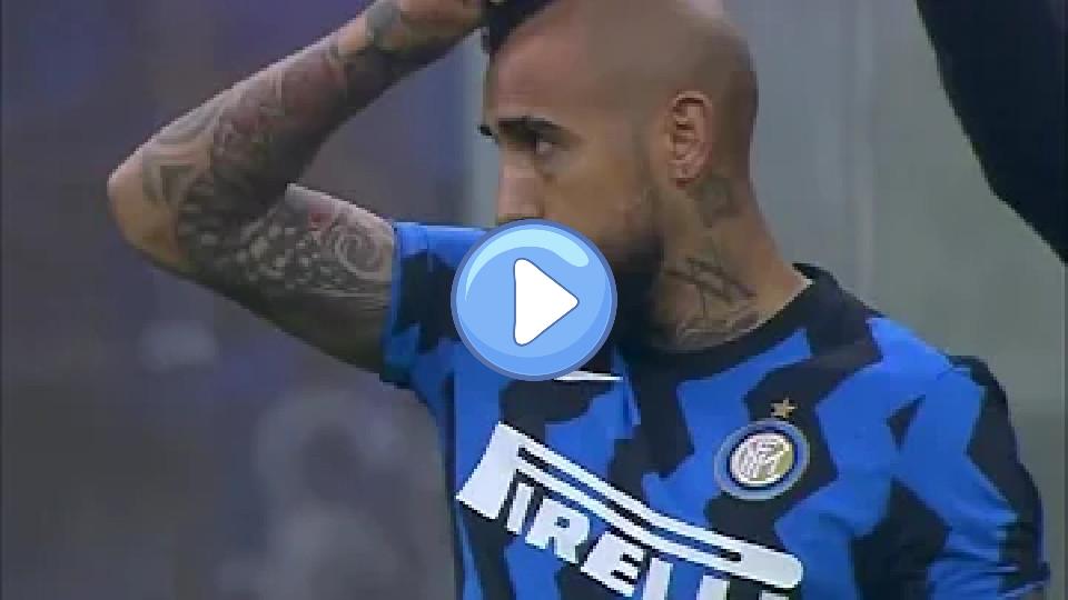 Video thumb: Arturo Vidal Back from Injury vs Spezia (10.20.2020) • All Touches in the Game