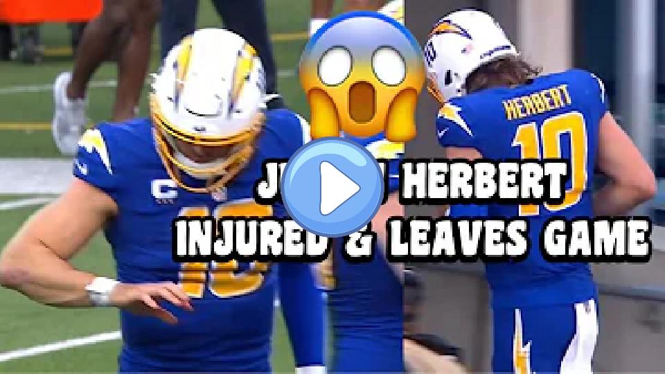 Video thumb: Justin Herbert Injured/Leaves Game vs. Broncos 🙏 Chargers vs. Broncos 2023