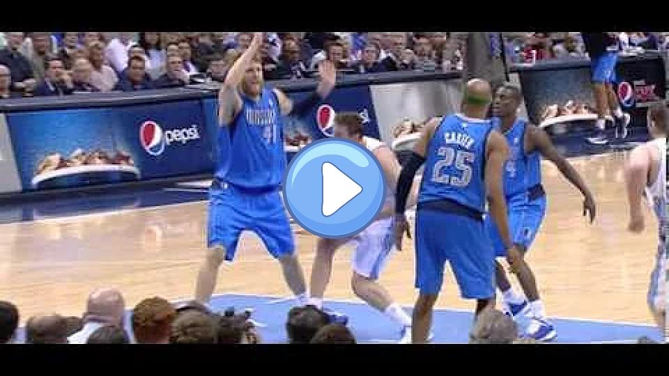 Video thumb: Danilo Gallinari leaves with a knee injury vs. Mavericks