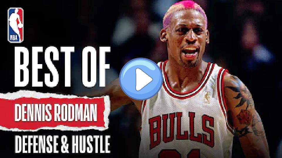 Play video: Dennis Rodman's Stellar Defensive Performances! Video thumb: Dennis Rodman's Stellar Defensive Performances!