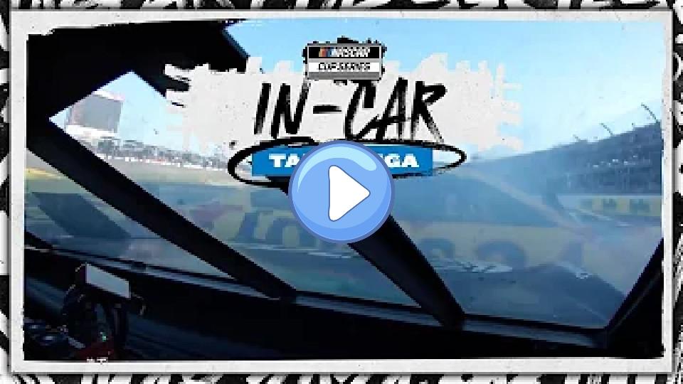 Play video: In-car Camera: Brad Keselowski's View of the Last-Lap Talladega Crash | NASCAR Video thumb: In-car Camera: Brad Keselowski's View of the Last-Lap Talladega Crash | NASCAR