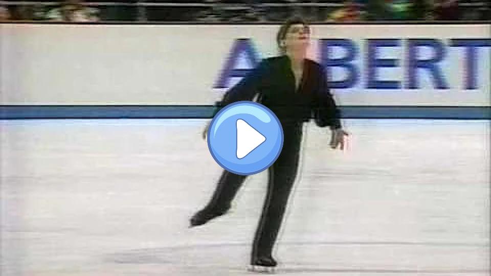 Video thumb: Paul Wylie (USA) - 1992 Albertville, Men's Free Skate