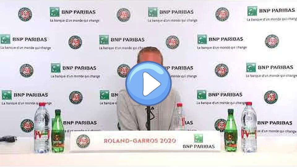 Video thumb: Bertens denies faking injury at Roland Garros.