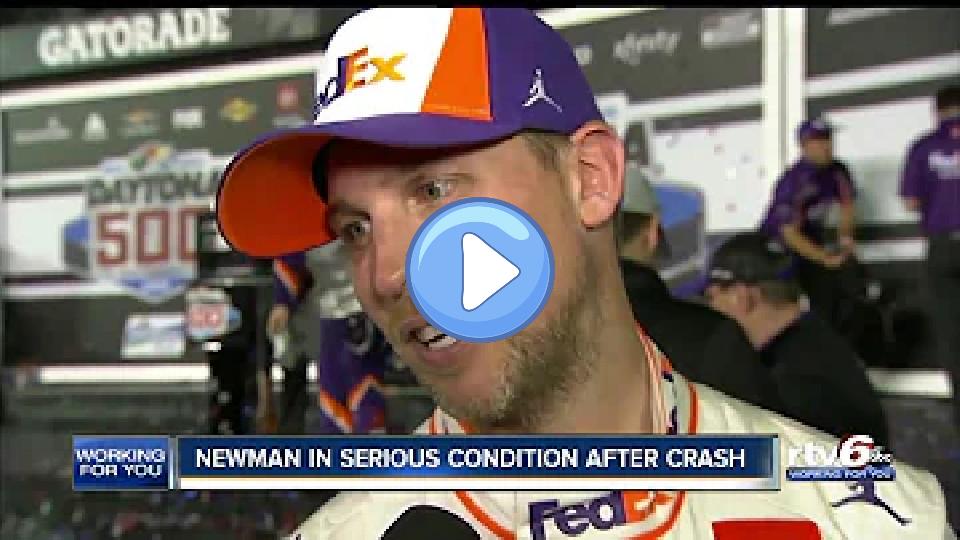 Video thumb: Ryan Newman suffers serious but non-life-threatening injuries from crash during Daytona 500.