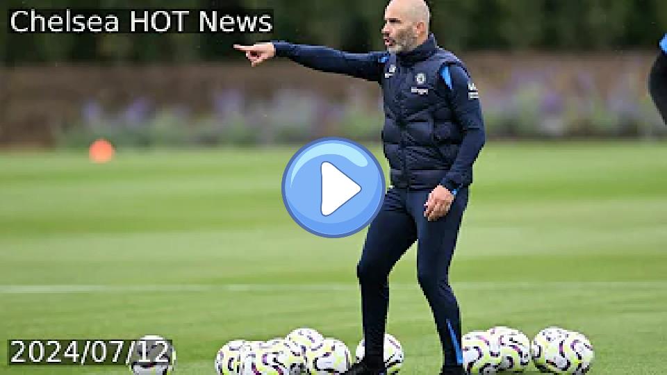 Video thumb: Enzo Maresca has relegated a £71m Chelsea player to train with the reserves during pre-season.